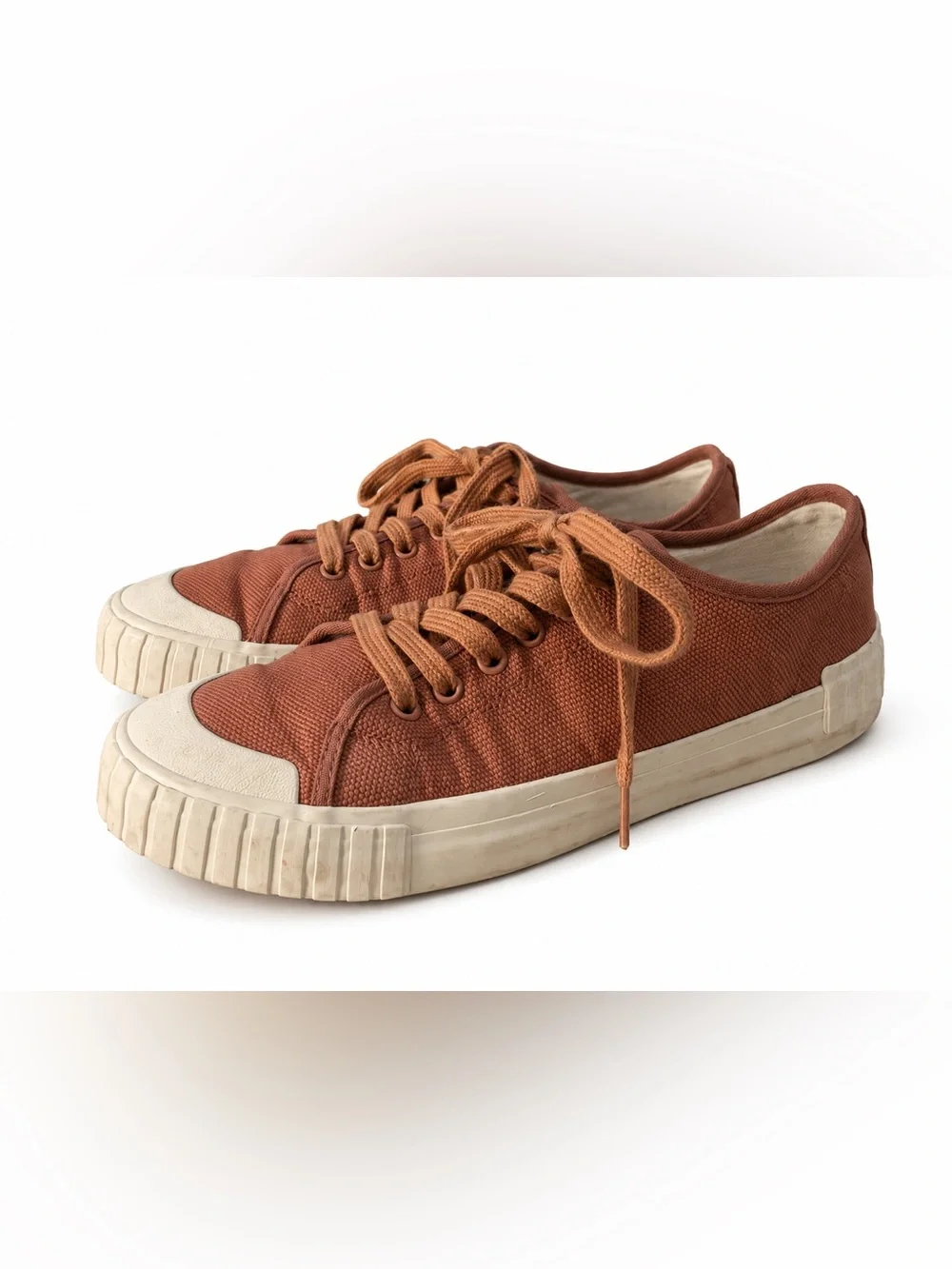 Taos One Vision Canvas Sneakers Clay Terracotta Comfort Shoes Women’s 7.5
